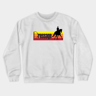 Retro Dressage Crewneck Sweatshirt